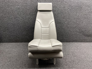 Beechcraft B60 Aft Toilet Seat Assembly with Headrest & Seat Cushion