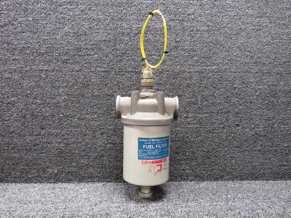 303311 (Alt: 45AS48014-1) Ambac Michigan Dynamics Fuel Filter Assembly