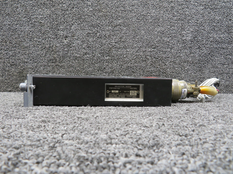 622-0945-003 Collins Radio 614E-23R Mode Selector