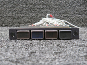 354-0842-001 (Alt: 81590-7849) Korry DME Annunciator Panel