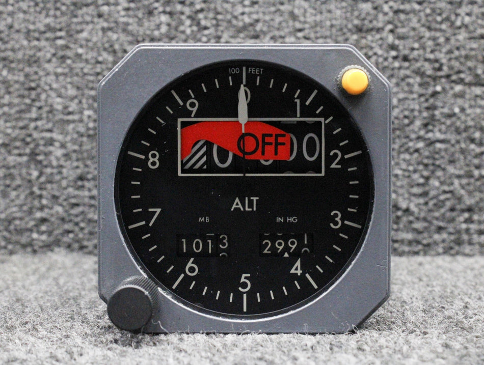 4016341-905 Honeywell BA-141 Altitude Indicator Overhauled with 8130-3 (Has Mods, 26V)