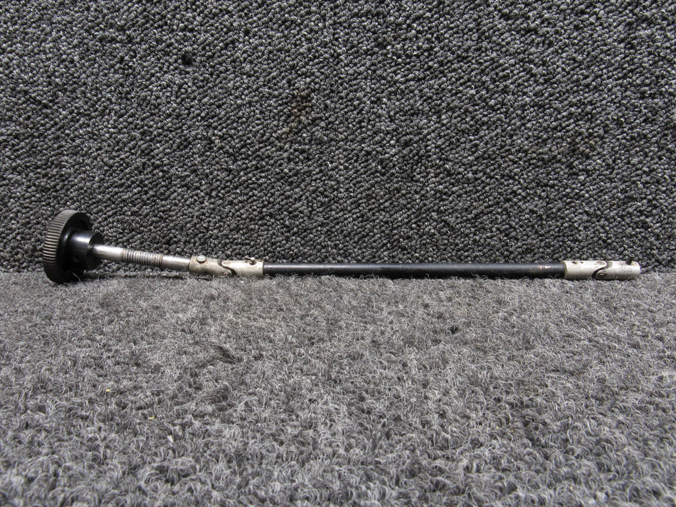 21397-003 Piper PA24-180 Rudder Trim Control Tube Actuator Assembly with Knob