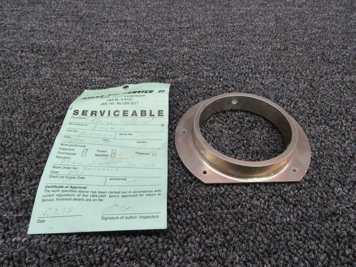 28-11213-1 Enstrom Helicopter Flange Stiffener (SA) BAS Part Sales | Airplane Parts