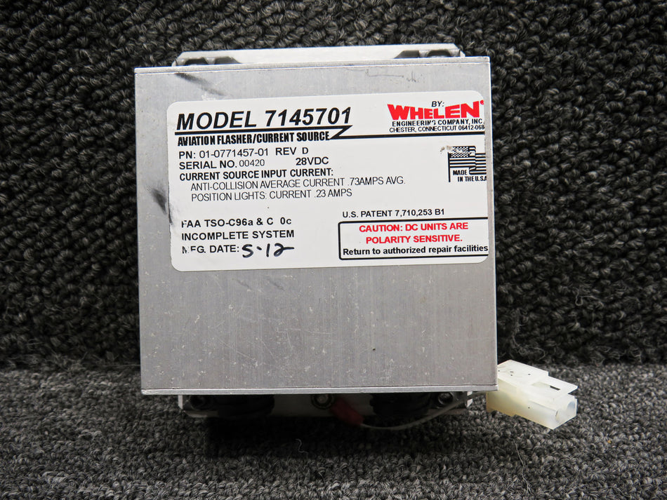 01-0771457-01 Whelen 7145701 Strobe Power Supply (Volts: 28)