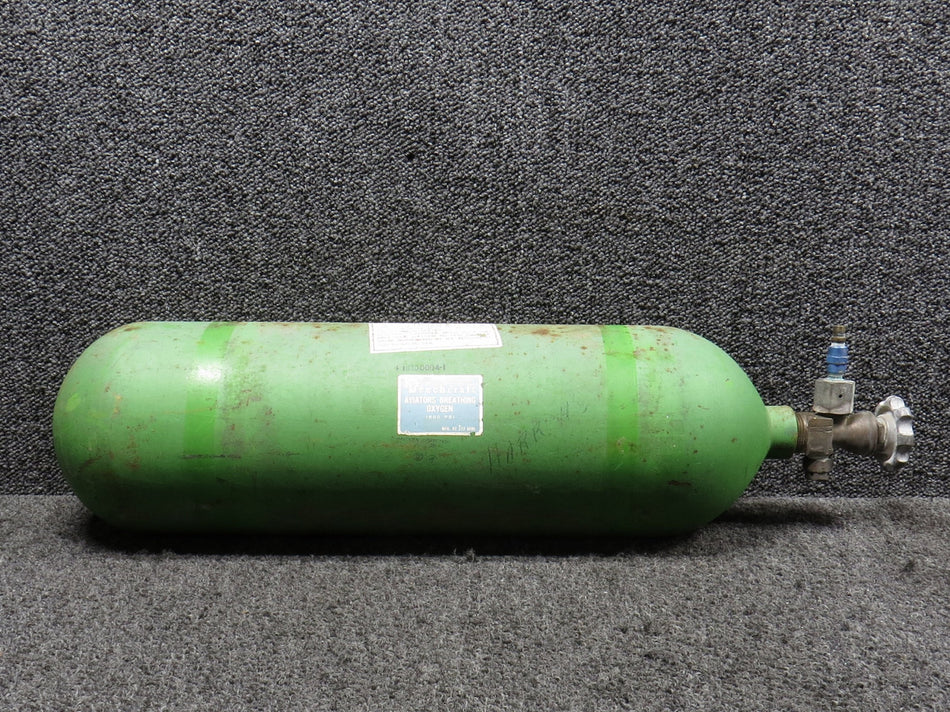 18-300004-1 (Use: 6350A5-0) Beechcraft KA90 Oxygen Bottle with Regulator