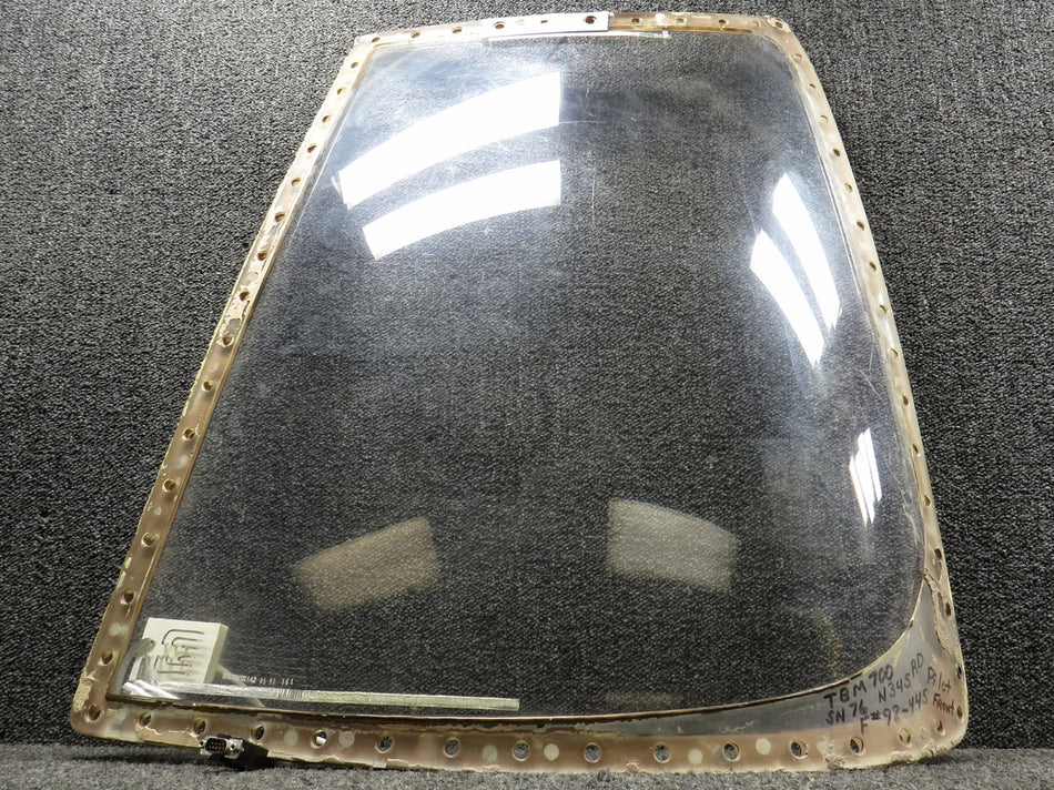 Z00.N6087757229 Socata TBM-700 Version De-Iced Pilot Windshield 2SP (LH)