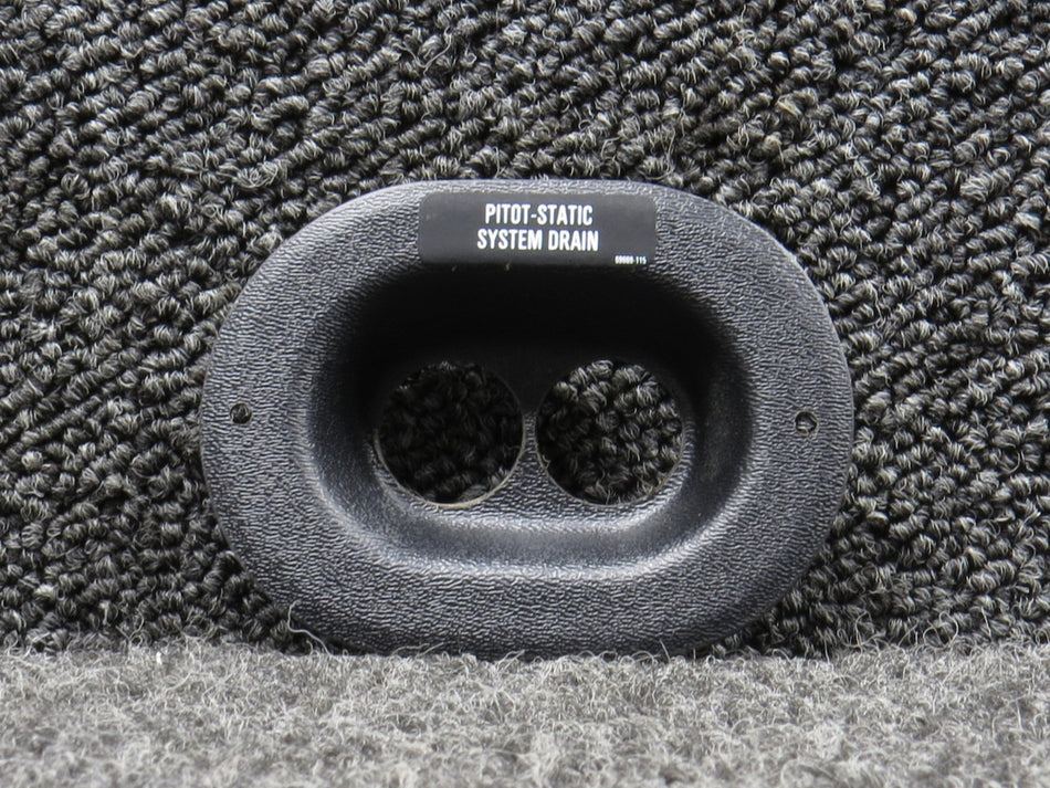 35507-002 (Alt: 69669-115) Piper Pitot-Static System Drain Cover