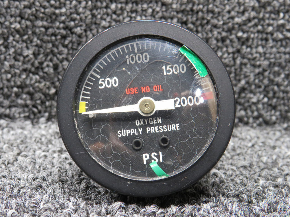 45AS95002-7 Puritan Bennet Aerosystems Oxygen Supply Pressure Gauge