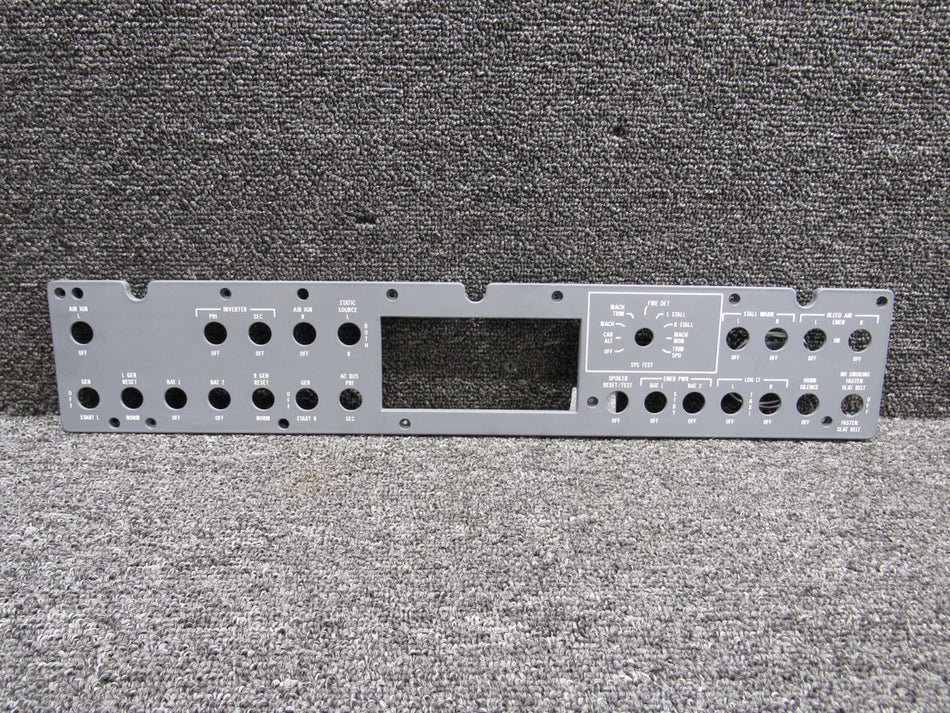75194-14 (Alt: 6608447-14) LSI Center Switch Panel, Lighted (New Old Stock)