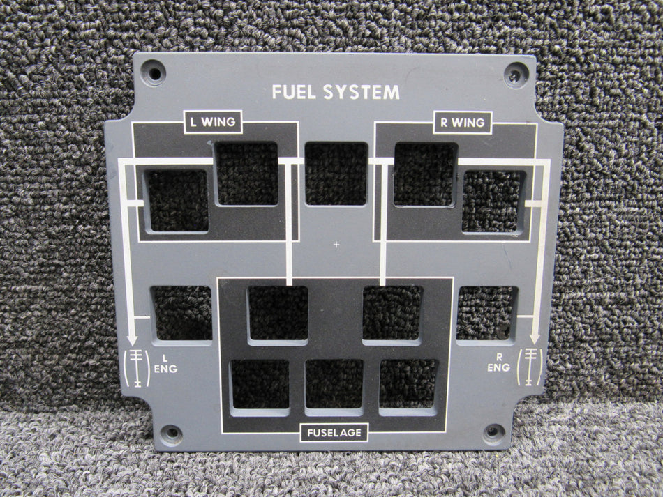 S7608030-1 (Alt: 760830-1) Spectra Lux Corp Fuel System Panel, Lighted (NOS)
