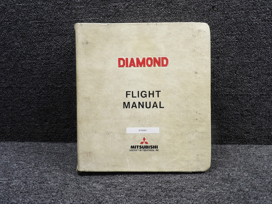 MR-0873 Mitsubishi MU-300 Airplane Flight Manual
