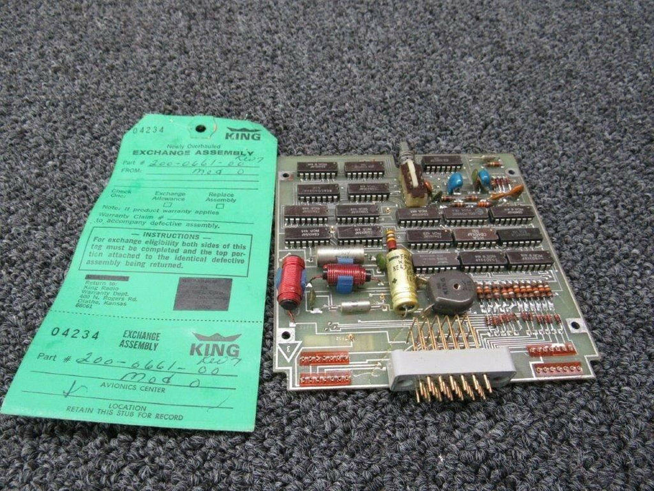 200-0661-00 Bendix King Avionics Circuit Board (SA) BAS Part Sales | Airplane Parts