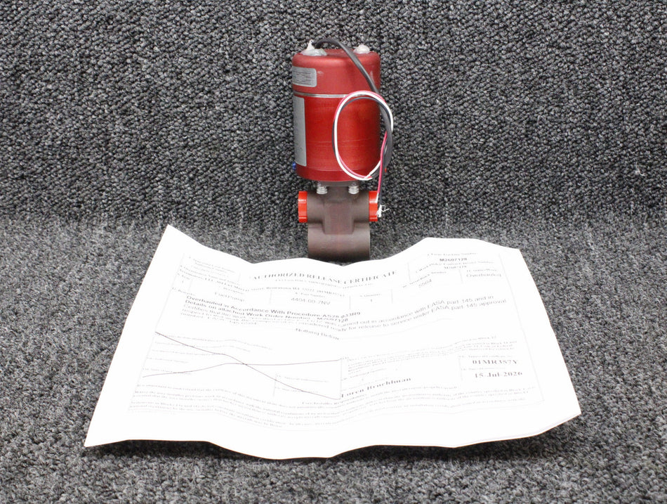 4404-00-7NV Dukes Electric Fuel Boost Pump Overhauled with 8130-3 (28V, 4A)