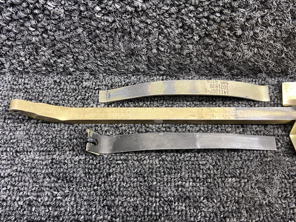 1411206-7 Cessna T206H Cabin Door Stop Hinge & Arm Assembly