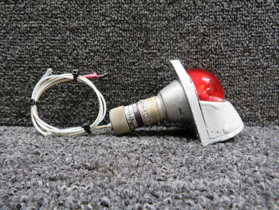 A1815A-R7512 Beechcraft King Air 200 Red Wing Tip Light Assembly, Volts: 28