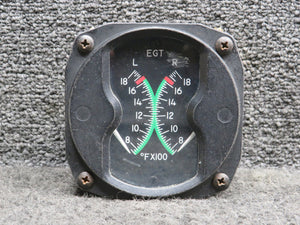 751-904, 756-317 Radair FX100 Dual Exhaust Gas Temperature Indicator with Probe