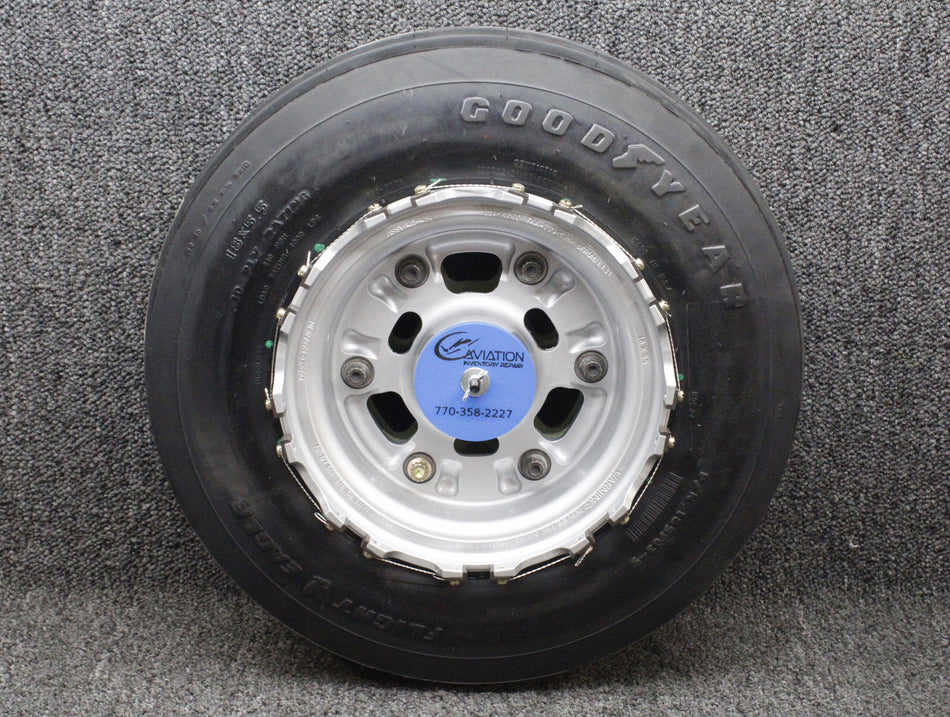 40-434, 185F03-5 Cleveland 18x5.5 Main Wheel Assembly Overhauled with 8130-3