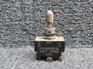 MS35059-21 JBT Toggle Switch Assembly