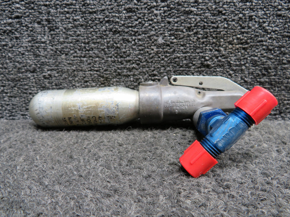 3165 Aeromarine Valve Assembly with Leland Carbon Dioxide Cylinder