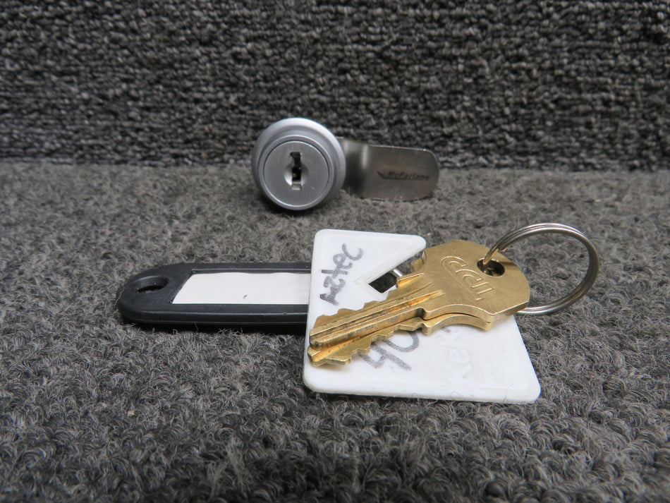 MC88409-002 (Alt: 88409-002) McFarlane Piper PA23-250 Baggage Door Lock w Keys
