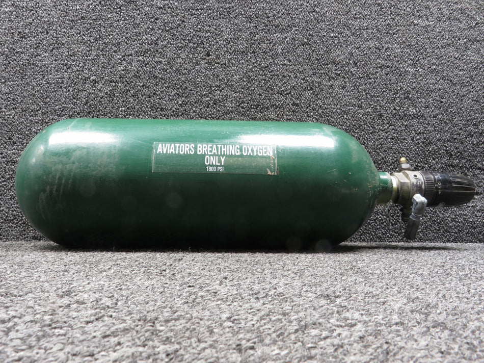 176000-38 B-E Aerospace Oxygen Cylinder with Puritan-Bennett Regulator