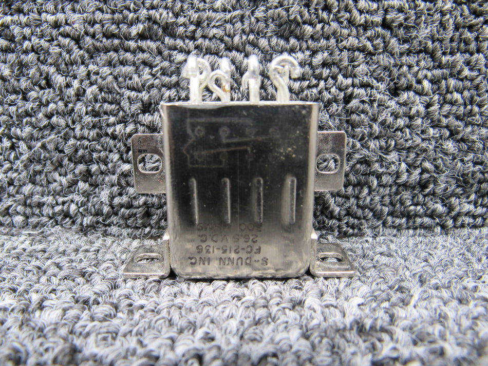 FC-215-136 S-Dunn Inc Relay (Volts: 26.5, Ohms: 300)