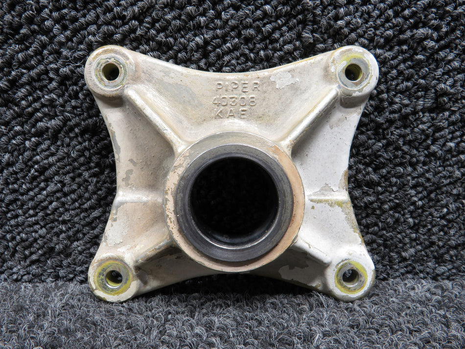 40309-000 (Cast: 40308) Piper PA-31-310 Main Landing Gear Side Brace Fitting Fwd