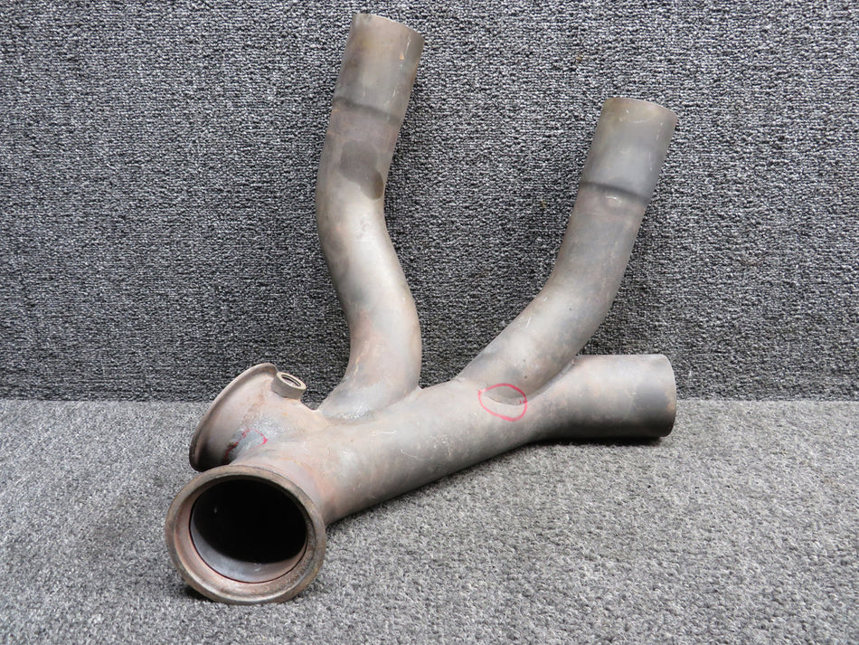 LW-12281 Lycoming TIO-540-C1A Exhaust Pipe Cylinder 4 & 6 (Core)