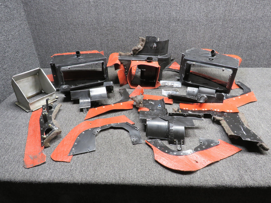 Piper PA23-250 Lycoming IO-540-C1A Engine Baffle Kit LH