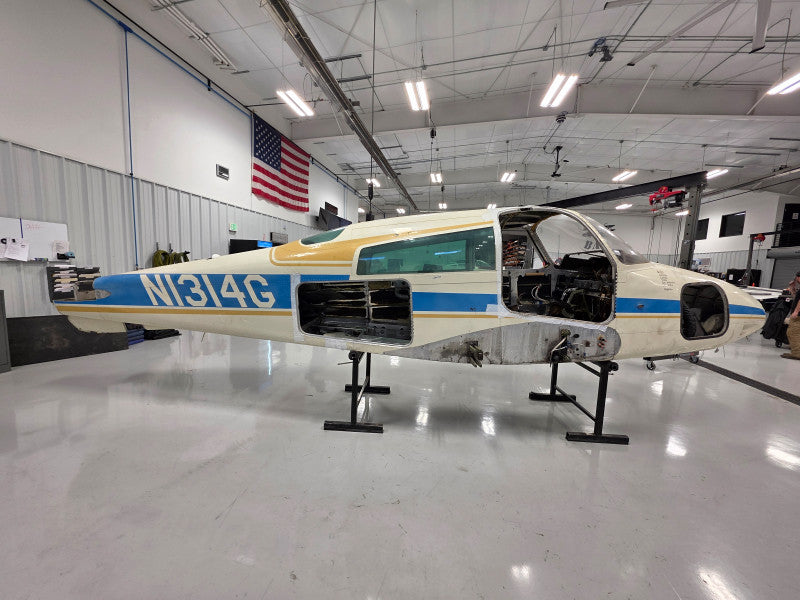 Cessna 310Q Fuselage with Bill of Sale, Data Tag, Airworthiness and Logbooks