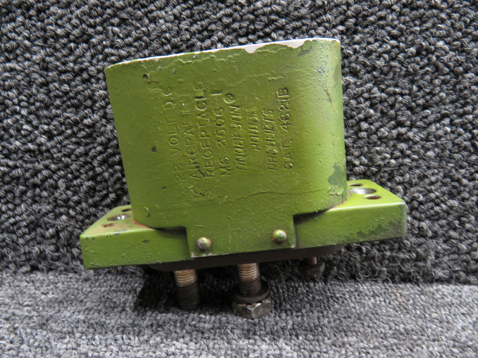 MS-3506-1 Anderson Power Products External Power Receptacle (Volts: 28)