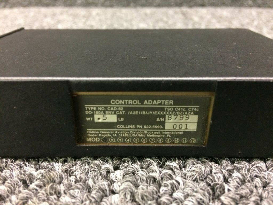 622-6590-001 Rockwell Collins CAD-62 Control Adapter (CORE) (SA)