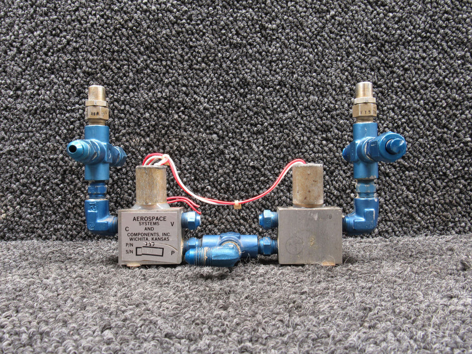 717 Aerospace Systems Pressure Switch Solenoid Valve Assembly