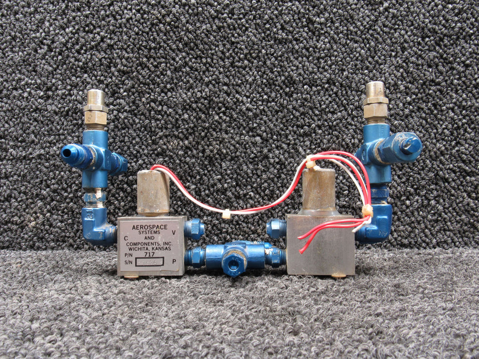 717 Aerospace Systems Pressure Switch Solenoid Valve Assembly