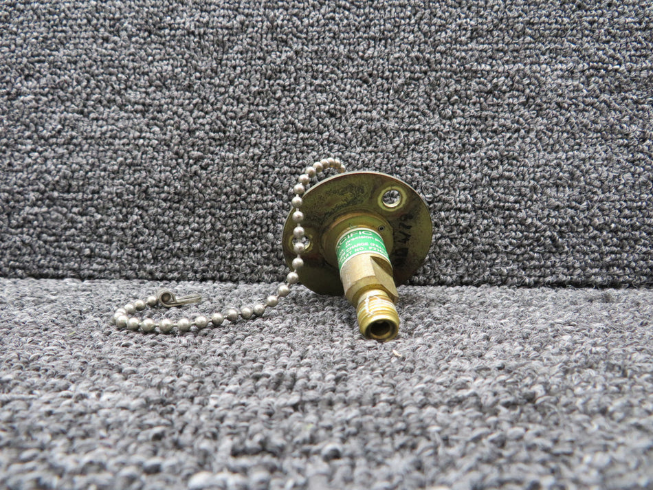 P21010 Pacific Precision Oxygen Charge Fill Valve with Chain