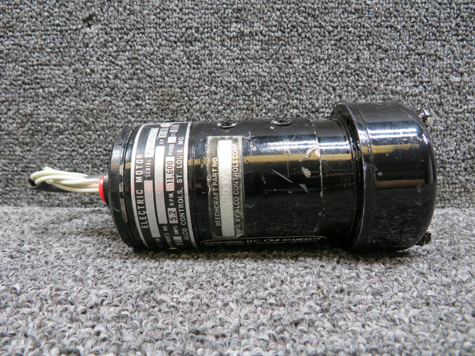 XW-20173-M1 (Alt: 50-380071) Aeromotors Wiper Motor Assembly (27.0V, 5.8A)
