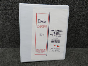 1974 Cessna 421 Golden Eagle and Executive Commuter Owner’s Manual