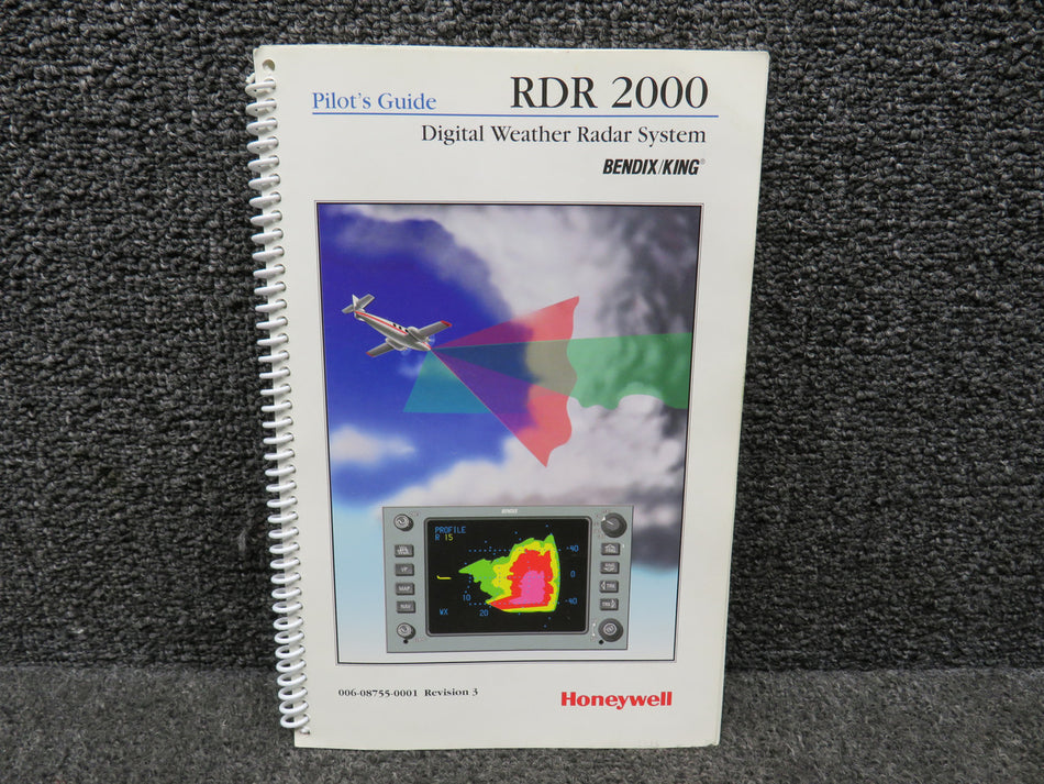 006-08755-0001 Bendix King RDR-2000 Digital Weather Radar System Pilot’s Guide