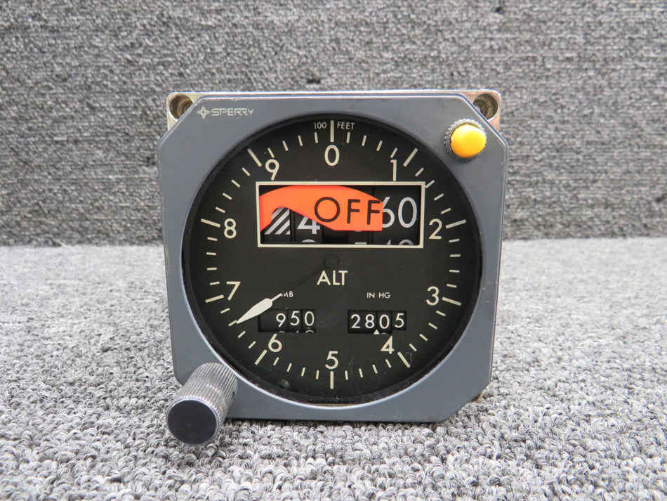4016341-905 Sperry BA-141 Altitude Indicator with Modifications