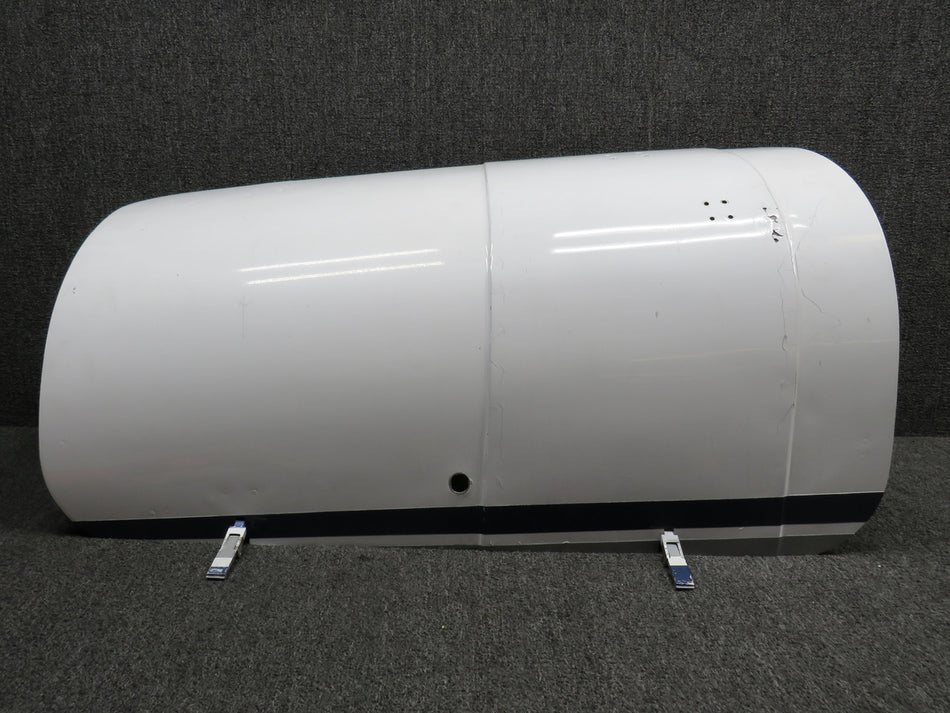 5113013-29, 5213077-200 Cessna 421B Nose Baggage Door Assy LH w Hinges (Hail)
