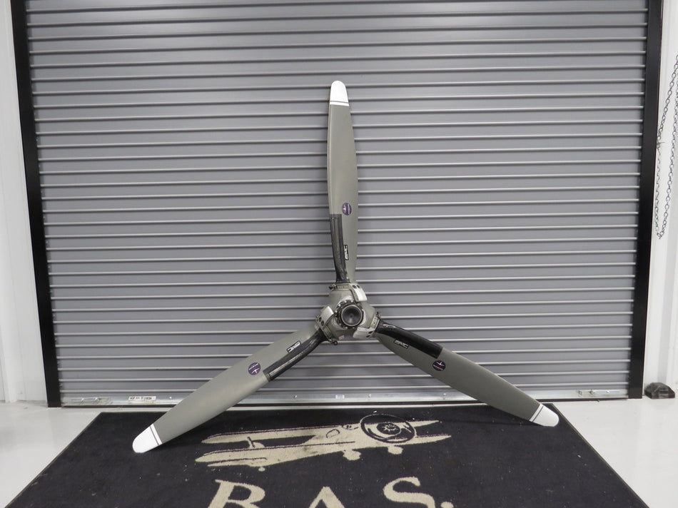 3AF37C516, 90LFB-0 McCauley 3-Blade Propeller LH with Logs