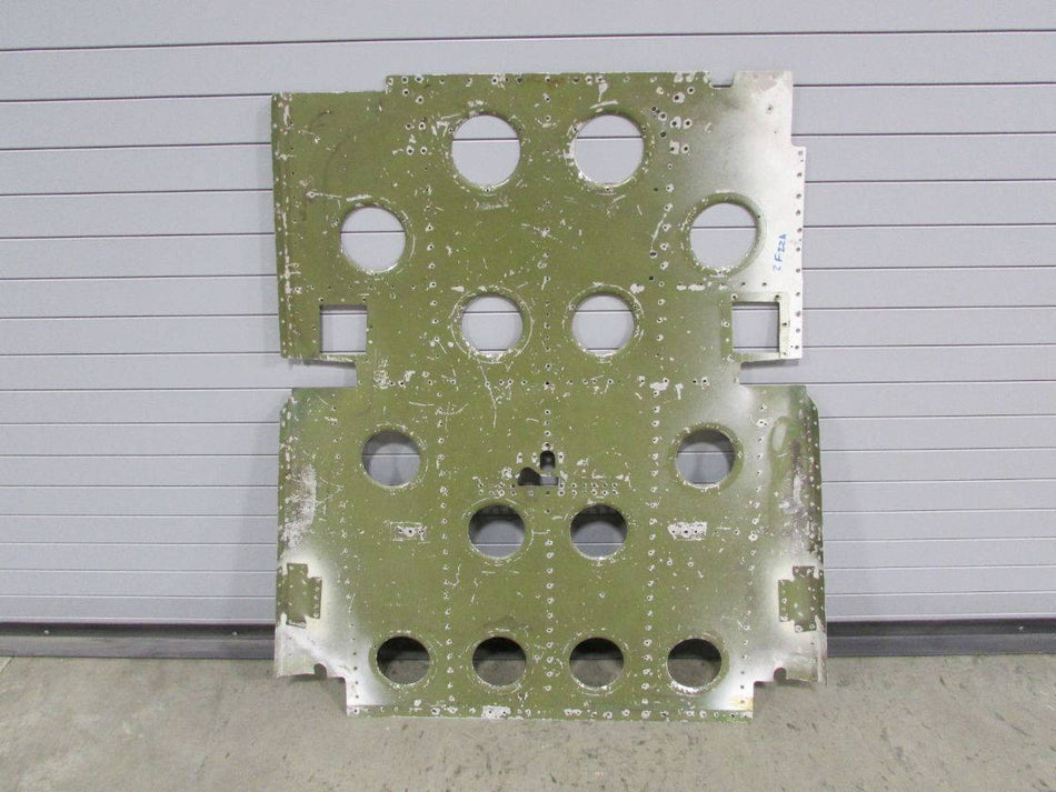 0711845-2 Cessna A185F Floorboard Assembly with Cutouts