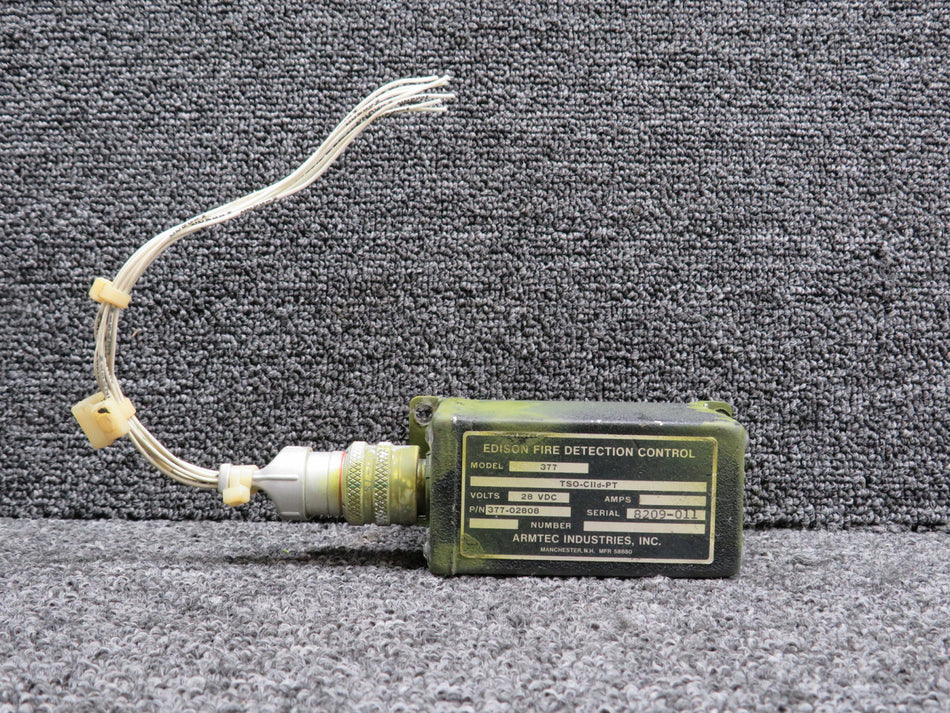 377-02808 Armtec Industries 377 Edison Fire Control Detection Control