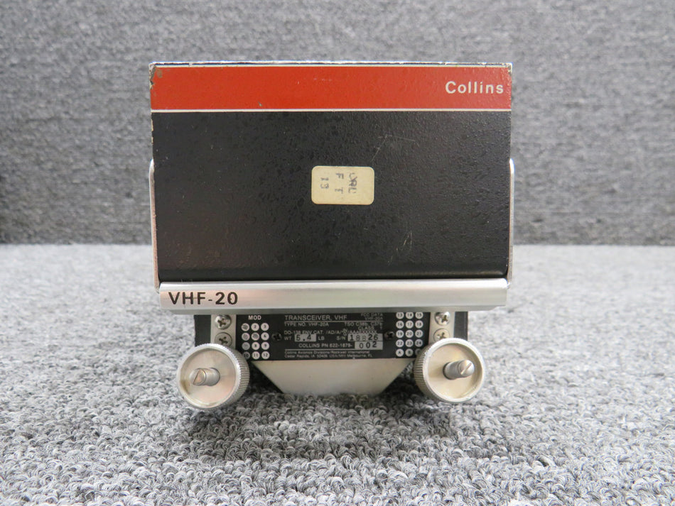 622-1879-002 Collins Avionics VHF-20A Transceiver with Mods
