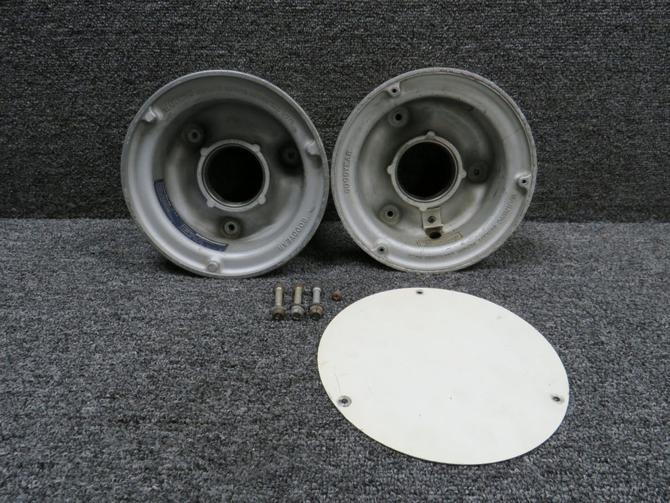 9542637 (Alt: 169-300001-45) Goodyear 6.00-6 Type III Wheel Assembly