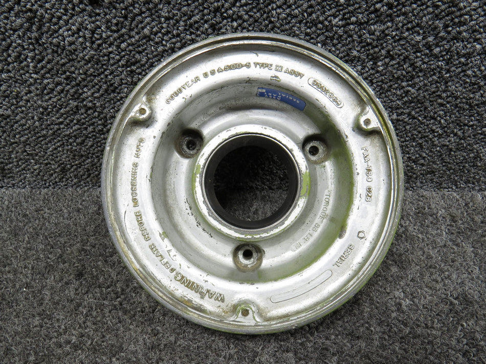 9532672 Goodyear Type III 5.00-5 Nose Wheel Inner Half Assembly