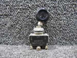 8858K43 (Alt: MS25126-E1) Cutler-Hammer Toggle Switch with Knob