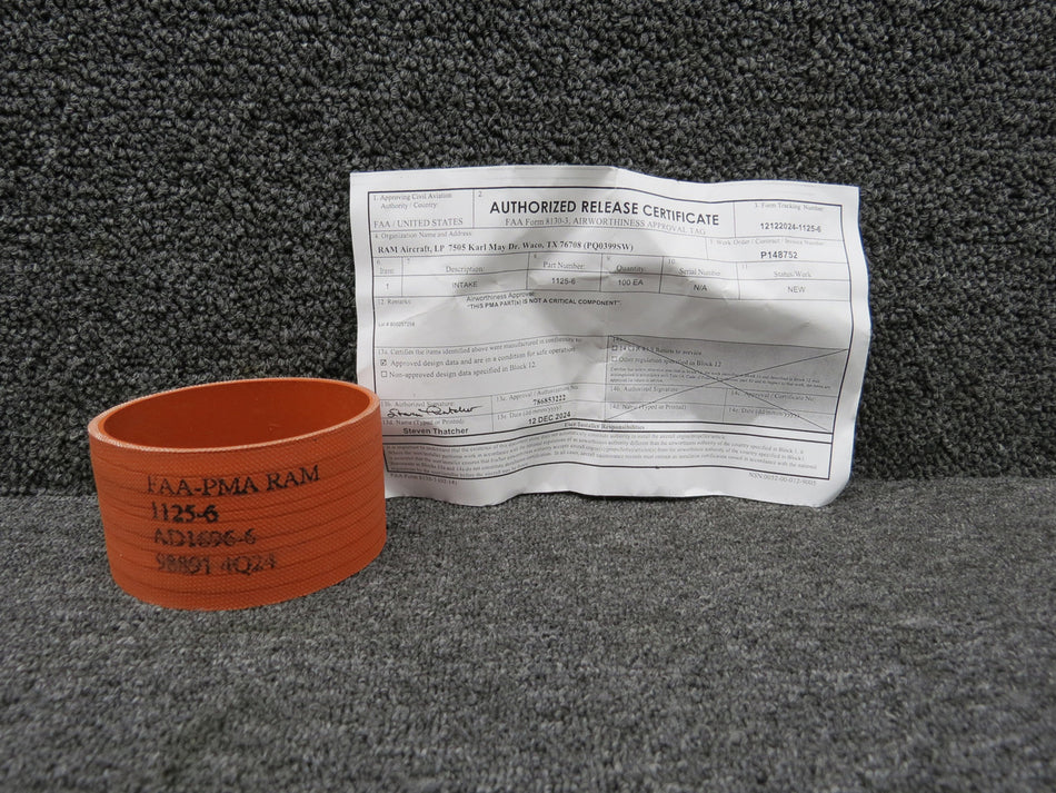 1125-6 (Alt: 5155102-3) RAM Intake Hose (New Old Stock)