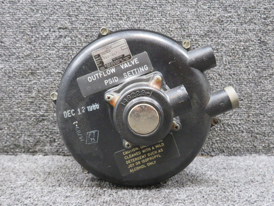 103576-26 Airesearch Series 3 Outflow Valve Assembly