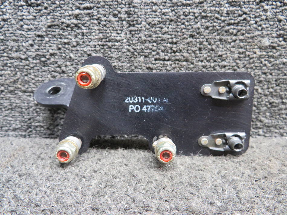 20311-001 (Use: 20311-002) Cirrus SR22 Cabin Door Gas Strut Bracket LH